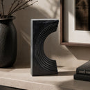 Modern European furniture - Marble Concave Sculpture - www.oroatrade.com