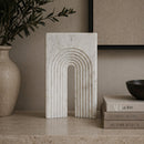 Modern European furniture - Arched Natural Marble Sculpture - www.oroatrade.com