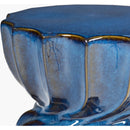 Modern European furniture - Twisted Hourglass Ceramic Garden Stool - www.oroatrade.com