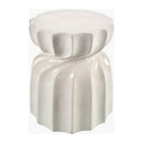 Modern European furniture - Twisted Hourglass Ceramic Garden Stool - www.oroatrade.com