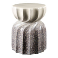 Modern European furniture - Twisted Hourglass Ceramic Garden Stool - www.oroatrade.com