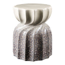 Modern European furniture - Twisted Hourglass Ceramic Garden Stool - www.oroatrade.com
