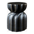 Modern European furniture - Twisted Hourglass Ceramic Garden Stool - www.oroatrade.com