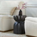 Modern European furniture - Twisted Hourglass Ceramic Garden Stool - www.oroatrade.com