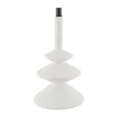 Contract furniture - White Empire Linen Table Lamp - www.oroatrade.com