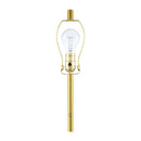 Contract furniture - White Cotton Pleated Table Lamp - www.oroatrade.com
