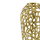 Modern European furniture - Openwork Aluminum Vase - www.oroatrade.com