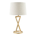 Contract furniture - Crisscross Aluminum Accent Table Lamp - www.oroatrade.com