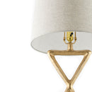 Contract furniture - Crisscross Aluminum Accent Table Lamp - www.oroatrade.com