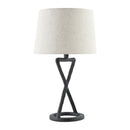 Contract furniture - Crisscross Aluminum Accent Table Lamp - www.oroatrade.com