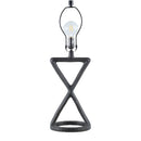 Contract furniture - Crisscross Aluminum Accent Table Lamp - www.oroatrade.com