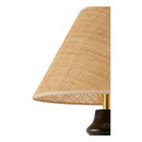 Modern European furniture - Black Ceramic Seagrass Table Lamp - www.oroatrade.com