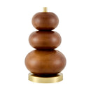 Modern European furniture - Brown Wooden Seagrass Table Lamp - www.oroatrade.com