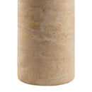 Contract furniture - Beige Travertine Accent Table Lamp - www.oroatrade.com