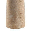 Contract furniture -Travertine Base Accent Table Lamp - www.oroatrade.com