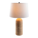 Contract furniture - Travertine Base Accent Table Lamp - www.oroatrade.com