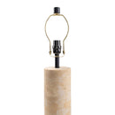 Hospitality furniture - Beige Travertine Table Lamp - www.oroatrade.com