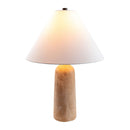 Hospitality furniture - Empire Shade Travertine Table Lamp - www.oroatrade.com