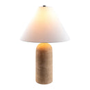 Hospitality furniture - Empire Shade Travertine Table Lamp - www.oroatrade.com
