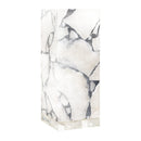 Modern European furniture - White Marble Accent Table Lamp - www.oroatrade.com