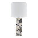 Contract furniture - Burnished Gray Table Lamp - www.oroatrade.com