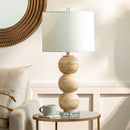 Hospitality furniture - Beige Sphere Base Table Lamp - www.oroatrade.com