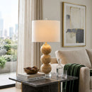 Hospitality furniture - Beige Sphere Base Table Lamp - www.oroatrade.com