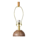Brown Sphere Base Table Lamp | Kuda Home Algarve