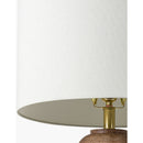 Brown Sphere Base Table Lamp | Kuda Home Algarve