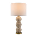 Contract furniture - Cream Sphere Base Table Lamp - www.oroatrade.com