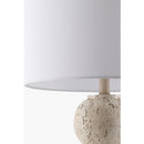 Contract furniture - Cream Sphere Base Table Lamp - www.oroatrade.com