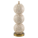 Contract furniture - Cream Sphere Base Table Lamp - www.oroatrade.com