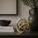 Modern European furniture - Aluminum Looped Sculpture - www.oroatrade.com