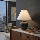 Hospitality furniture - Textured Ceramic Accent Table Lamp - www.oroatrade.com