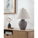 Hospitality furniture - Textured Ceramic Accent Table Lamp - www.oroatrade.com