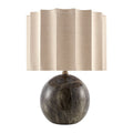 Modern European furniture - Taupe Jute Accent Table Lamp - www.oroatrade.com