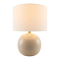 Hospitality furniture - White Jute Accent Table Lamp - www.oroatrade.com