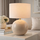 Hospitality furniture - White Jute Accent Table Lamp - www.oroatrade.com