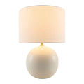 Hospitality furniture - White Jute Accent Table Lamp - www.oroatrade.com