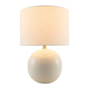 Hospitality furniture - White Jute Accent Table Lamp - www.oroatrade.com