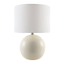 Hospitality furniture - White Jute Accent Table Lamp - www.oroatrade.com
