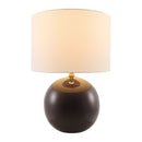 Hospitality furniture - White Jute Accent Table Lamp - www.oroatrade.com