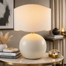 Hospitality furniture - White Jute Accent Table Lamp - www.oroatrade.com
