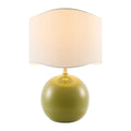 Hospitality furniture - Wavy White Jute Table Lamp - www.oroatrade.com