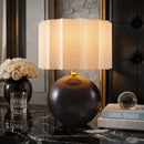 Hospitality furniture - High-Gloss Ceramic Table Lamp - www.oroatrade.com