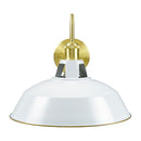 Contract furniture - Plated Metal Wall Lamp - www.oroatrade.com
