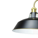 Contract furniture - Plated Metal Wall Lamp - www.oroatrade.com