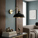 Contract furniture - Plated Metal Wall Lamp - www.oroatrade.com