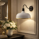 Modern European furniture - Gold Leaf Metal Wall Lamp - www.oroatrade.com