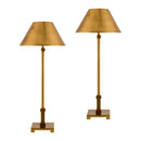 Modern European furniture - Antique Gold Accent Table Lamp (2) - www.oroatrade.com
